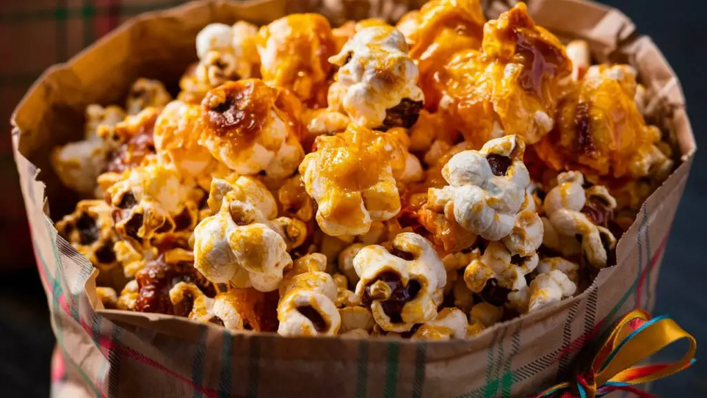 Caramel and Cheese Popcorn