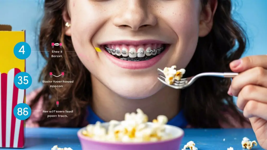 Can I Eat Popcorn with Braces if I'm Careful