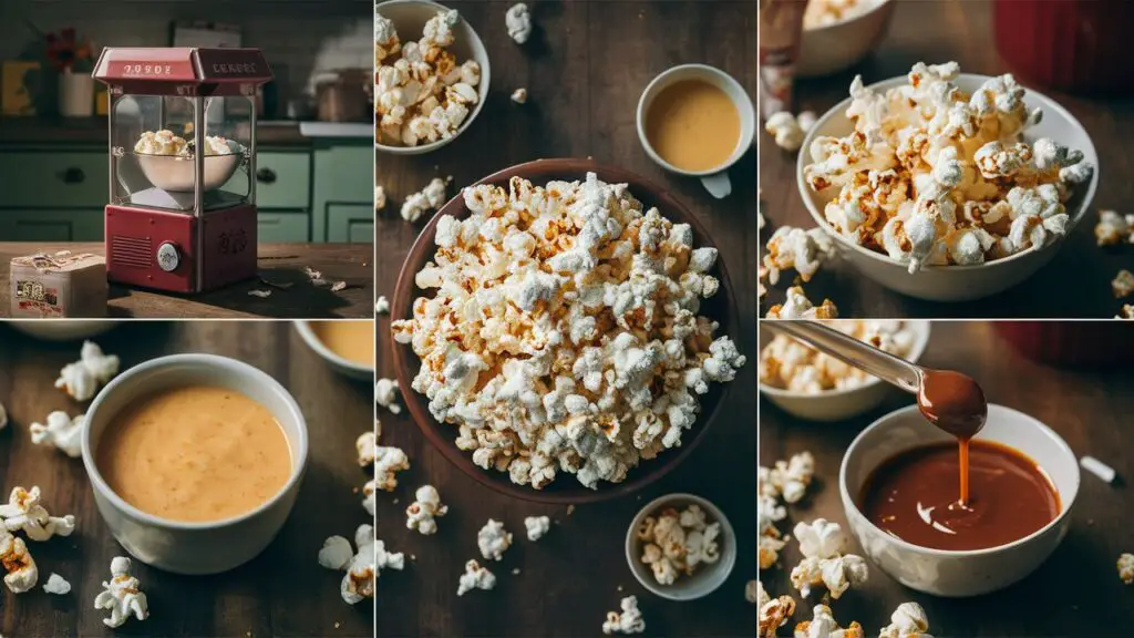 How to Make Air-Popped Cheese and Caramel Popcorn at Home