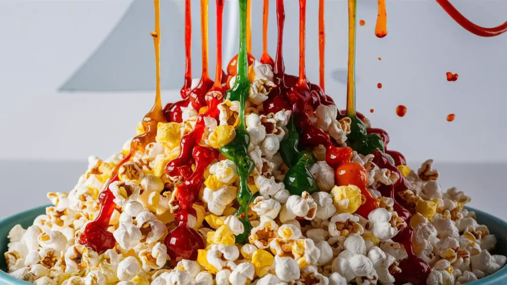 Hot Sauce on Popcorn