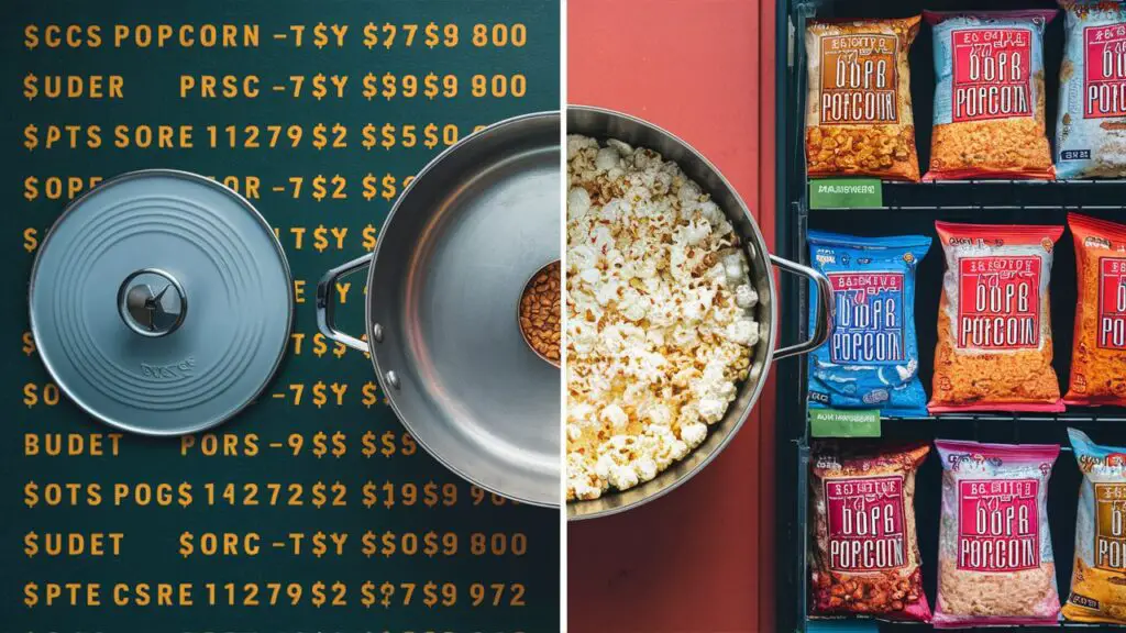 Tips for budget-friendly popcorn: making it at home vs. purchasing